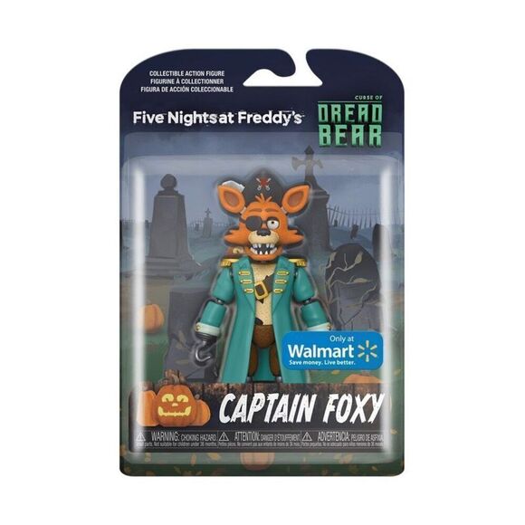 Funko FIVE NIGHTS AT FREDDY'S CAPTAIN FOXY (DREADBEAR) ACTION FIGURE new in box - Picture 1 of 2